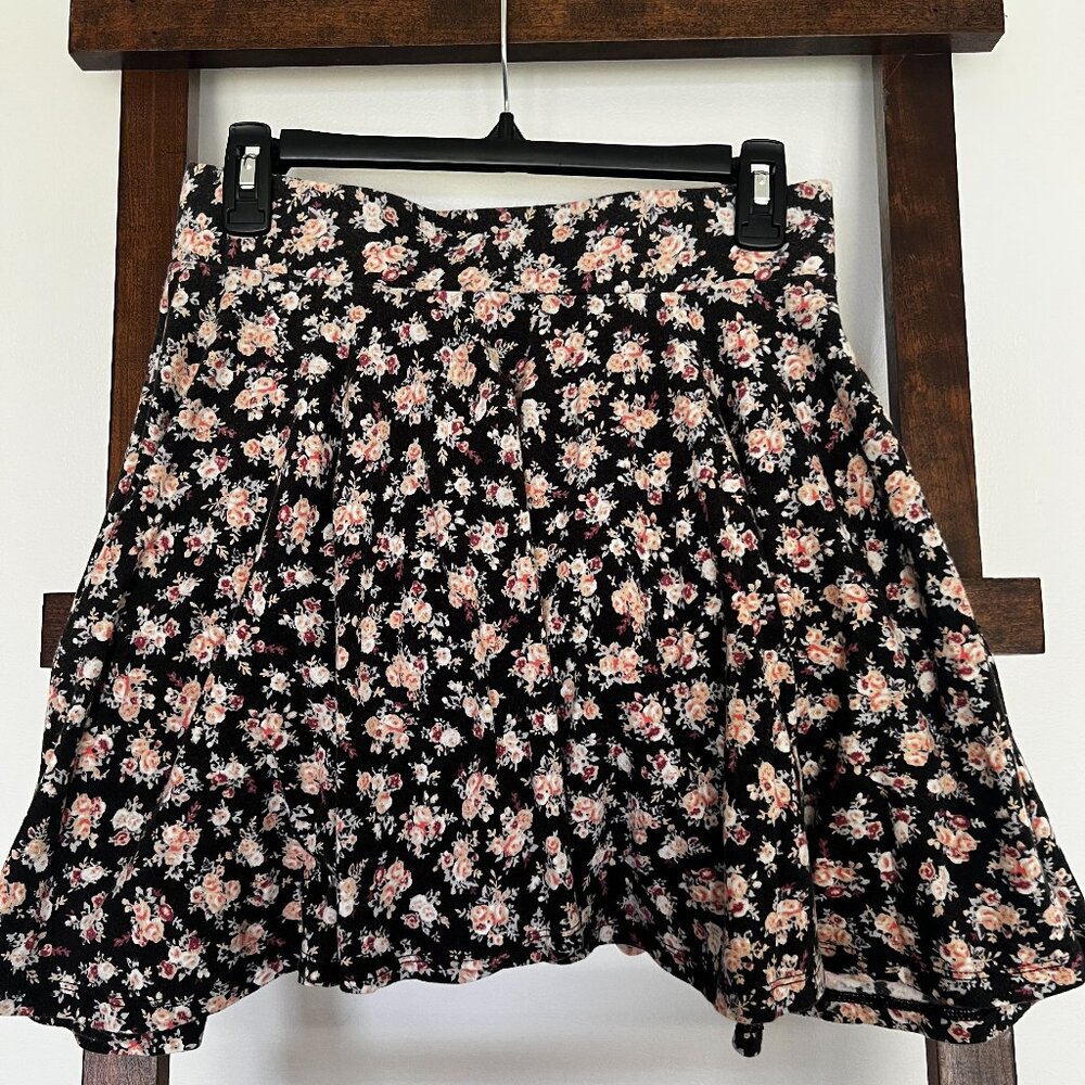 Floral Mini Skirt